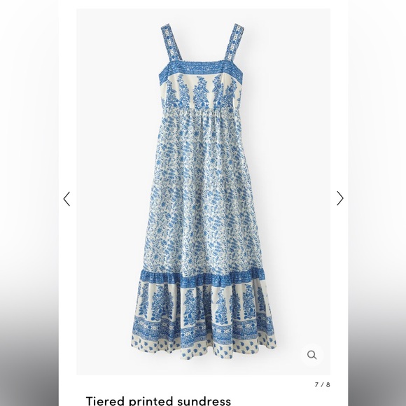 WRAP london printed tiered sundress - Picture 2 of 5